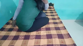 Hot stepsister big tits sucking and pressing handjob pellicle